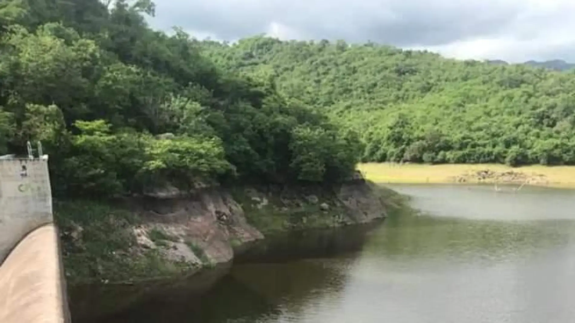 La presa tiene bajos niveles de agua. JESÚS LÓPEZ EL SOL DE MAZATLÁN